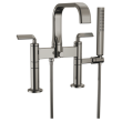 Brizo Allaria(R): Two-Handle Tub Filler Trim Kit with Twist Lever Handles, T70367-BNX