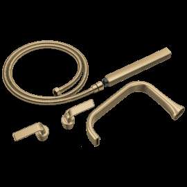 Brizo Allaria(R): Two-Handle Tub Filler Trim Kit with Twist Lever Handles, T70367-GL
