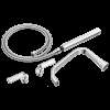 Brizo Allaria(R): Two-Handle Tub Filler Trim Kit with Twist Lever Handles, T70367-PC