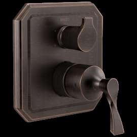 Brizo Virage(R): Pressure Balance Valve with Integrated 6-Function Diverter Trim, T75P630-RB