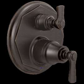 Brizo Rook(R): Pressure Balance Valve with Integrated 6-Function Diverter Trim, T75P660-RB