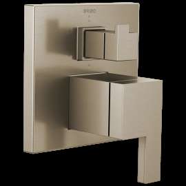 Brizo Siderna(R): Pressure Balance Valve with Integrated 6-Function Diverter Trim, T75P680-BN