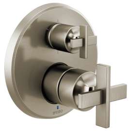 Brizo Levoir(TM): Pressure Balance Valve With Integrated 6-Function Diverter Trim - Less Handles, T75P698-NKLHP
