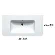Up 100 Washbasin in White