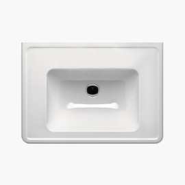 Canova Royal 175CV 75 Series 29.53-in W x 19.69-in L Sink White