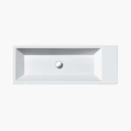 100 Series 39.37-in W x 14.57-in L Sink White