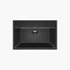 75 Series 29.53-in W x 19.69-in L Sink Black