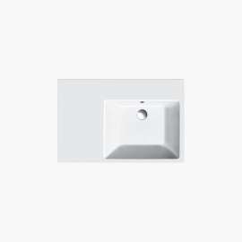 75 Series 29.53-in W x 19.69-in L Sink White
