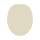 1400SC-106-A Plastic Round Slow-Close Toilet Seat in Bone