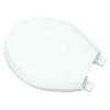 3700SC-001 Plastic Round Slow-Close Toilet Seat in White