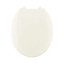 440TM-416 Plastic Round Toilet Seat in Biscuit/Linen