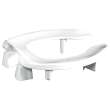 3L300STSCC-001 Plastic Round Toilet Seat in White