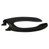 500CC-407 Plastic Elongated Toilet Seat in Black
