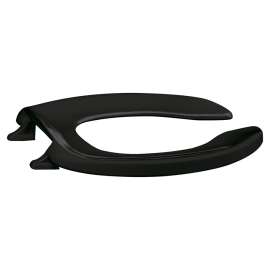 500CC-407 Plastic Elongated Toilet Seat in Black