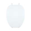 620-001 Plastic Elongated Toilet Seat in White