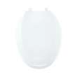 800TM-001 Plastic Elongated Toilet Seat in White