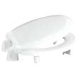 3L440STS-001 Plastic Round Toilet Seat in White