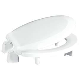 3L440STS-001 Plastic Round Toilet Seat in White