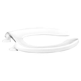 500STSCC-001 Plastic Elongated Toilet Seat in White
