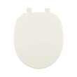 Plastic Round Toilet Seat in Biscuit/Linen