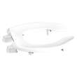 HL300STSCC-001 Plastic Round Toilet Seat in White
