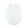 700-001 Wood Round Toilet Seat in White