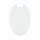 900-001 Wood Elongated Toilet Seat in White