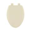 900-106-A Wood Elongated Toilet Seat in Bone