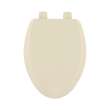 900-106-A Wood Elongated Toilet Seat in Bone