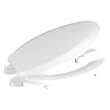HL820STS-001 Plastic Elongated Toilet Seat in White