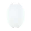 820STS-001 Plastic Elongated Toilet Seat in White