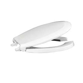 AMFR460STS-001 Plastic Round Toilet Seat in White