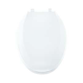 AMFR800STSS-001 Plastic Elongated Toilet Seat in White