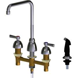 2.2 GPM Deck-Mounted Manual Sink Faucet with 8