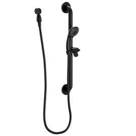 CFG Matte black handheld shower, 40124BL