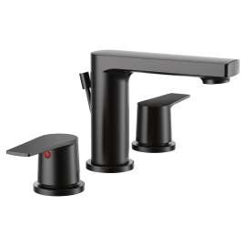 Slate Chrome Two-Handle High Arc Bathroom Faucet, 40606BL