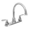 Cornerstone Chrome Two-Handle High Arc Kitchen Faucet, 40617