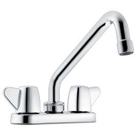 Cornerstone Chrome Two-Handle Laundry Faucet, 40812