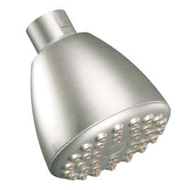 Baystone Chrome One-Function Eco-Performance Showerhead, 43018BNGR