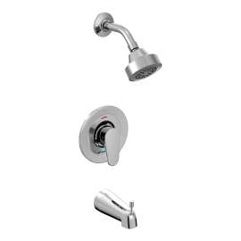 Edgestone Chrome Cycling Tub/Shower, 46301CGR