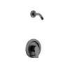 Slate Matte Black Cycling Shower Only, 48002NHBLGR