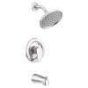 Slate Chrome Cycling Tub/Shower, 48003CGR