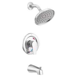 Slate Chrome Cycling Tub/Shower, 48003CGR