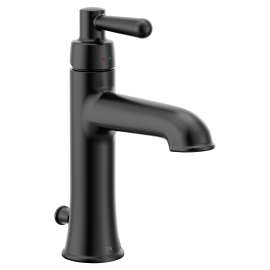 Ember Chrome one-handle low arc bathroom faucet, 56910BL