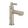 Aluma Brushed nickel one-handle low arc bathroom faucet, 57910BN