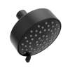 CFG Matte black three-function 4" diameter spray head standard, 57975BL