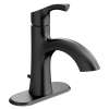 Ash Chrome one-handle low arc bathroom faucet, 589101BL