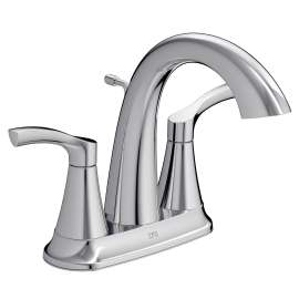 Ash Chrome two-handle high arc bathroom faucet, 58911