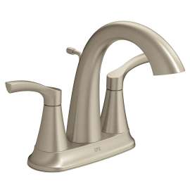 Ash Chrome two-handle high arc bathroom faucet, 589111BN