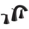 Ash Chrome two-handle high arc bathroom faucet, 58912BL